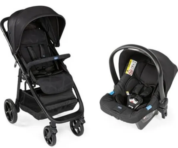 Chicco Multiride Jet Black Travel Sistem (08079628510000) Bebek Arabası