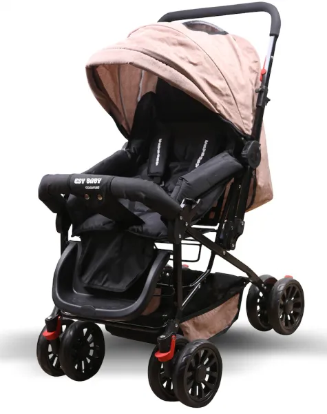 Esy Baby Comfort Siyah Şase Bebek Arabası