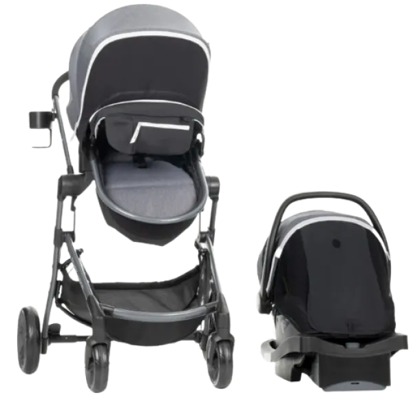 Evenflo Pivot Vizor Travel Sistem Bebek Arabası