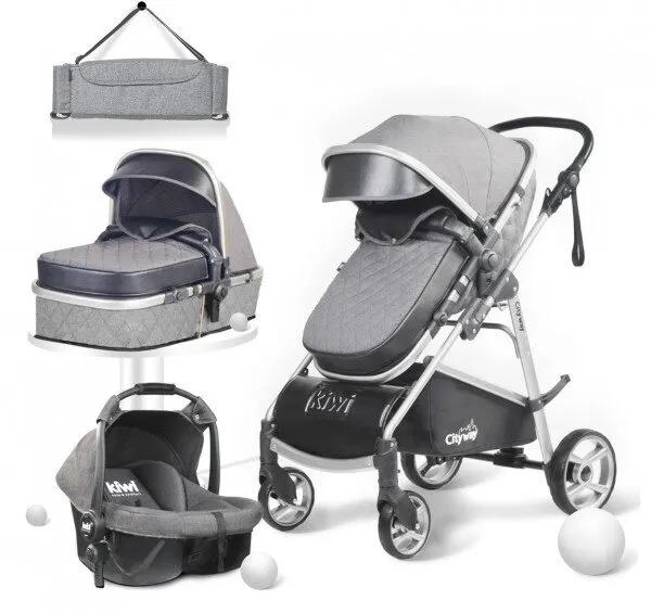 Kiwi City Way 5 In 1 Travel Sistem Bebek Arabası