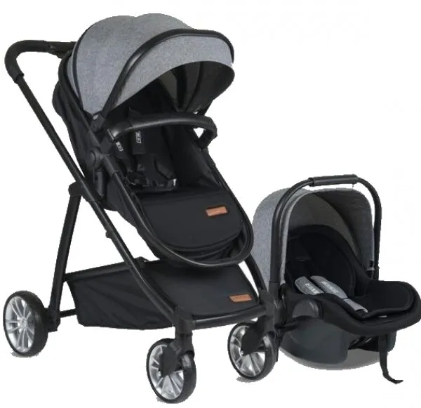 TommyBaby Quantum Black New Travel Sistem Bebek Arabası