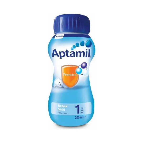 Aptamil 1 Numara 200 ml 200 gr Sıvı Bebek Sütü