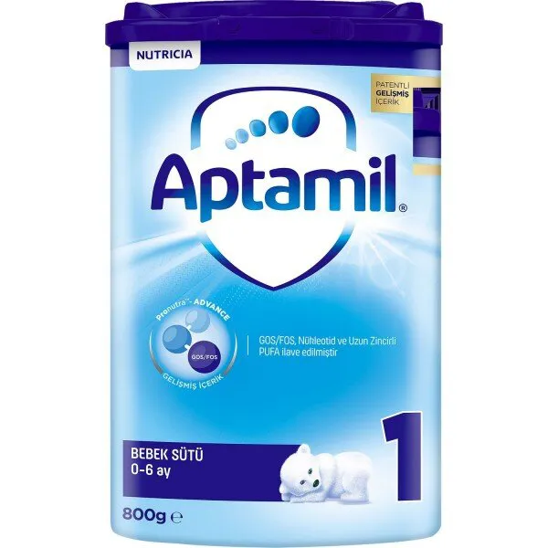 Aptamil 1 Numara 800 gr Akıllı Kutu Bebek Sütü