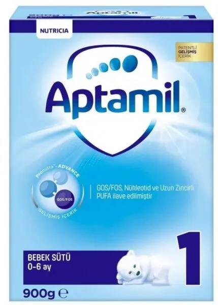 Aptamil 1 Numara 900 gr 900 gr Bebek Sütü