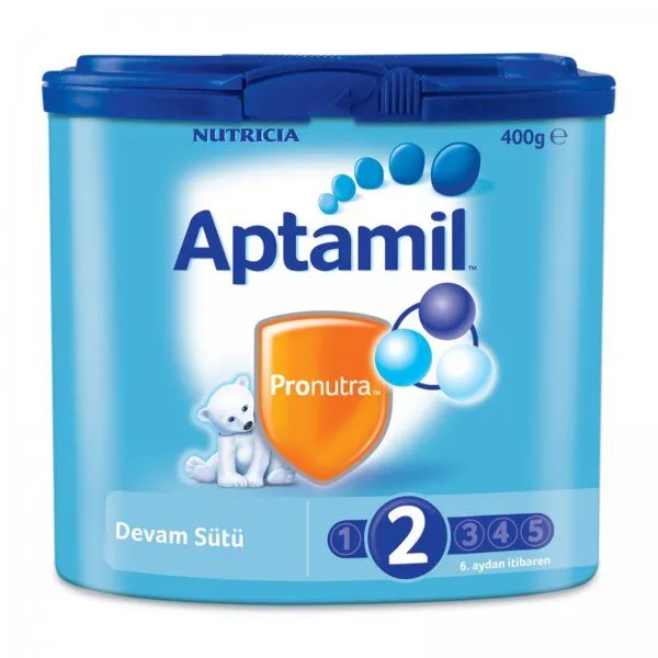 Aptamil 2 Numara 400 gr 400 gr / Plastik Kutu Devam Sütü