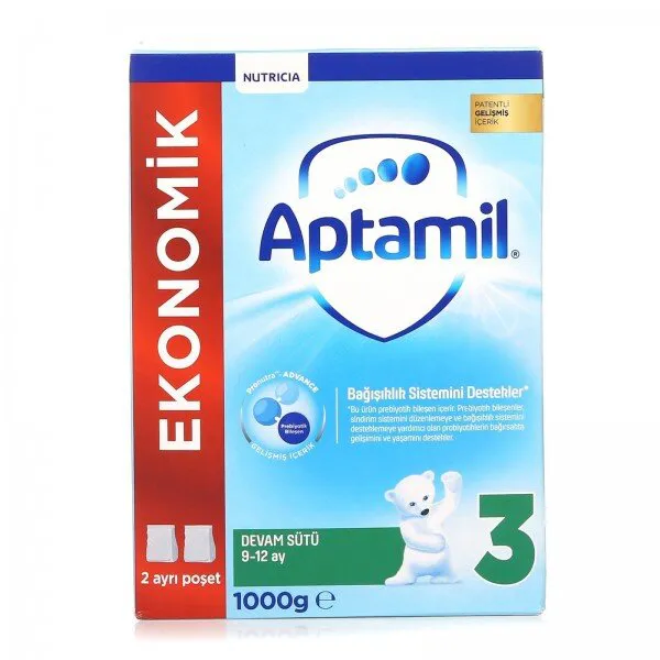 Aptamil 3 1000 gr Devam Sütü
