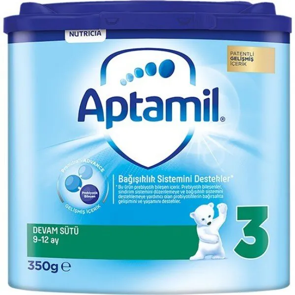 Aptamil 3 Numara 350 gr Akıllı Kutu Devam Sütü