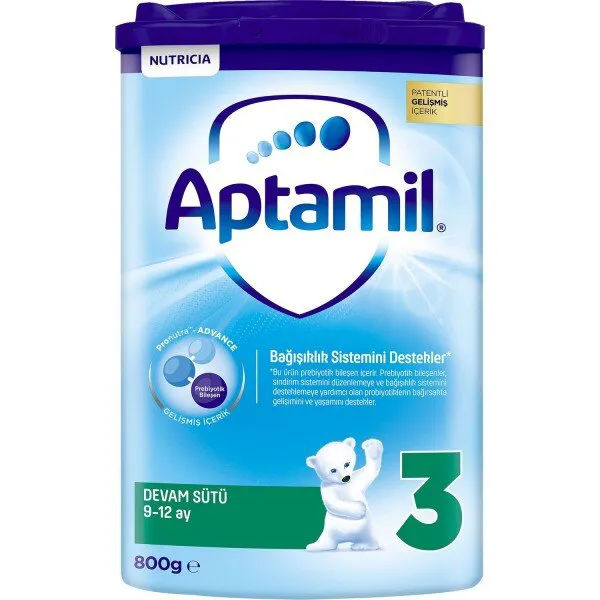Aptamil 3 Numara 800 gr Akıllı Kutu Devam Sütü