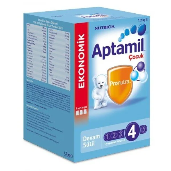 Aptamil 4 Numara 1200 gr 1200 gr Devam Sütü