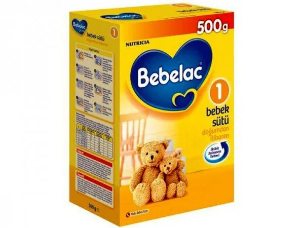 Bebelac 1 Numara 500 gr 500 gr Bebek Sütü