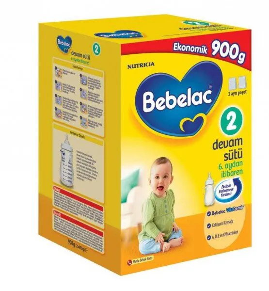 Bebelac 2 Numara 900 gr 900 gr Devam Sütü