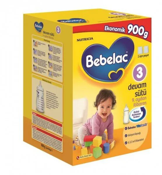 Bebelac 3 Numara 900 gr 900 gr Devam Sütü