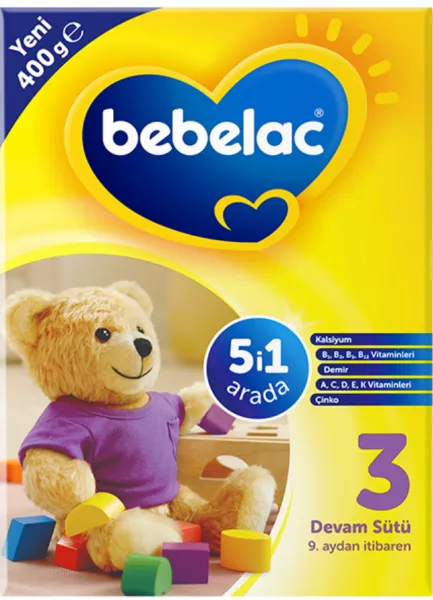 Bebelac 3 Numara 400 gr 400 gr Devam Sütü