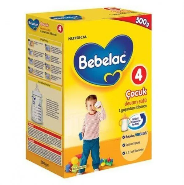 Bebelac 4 Numara 500 gr 500 gr Devam Sütü