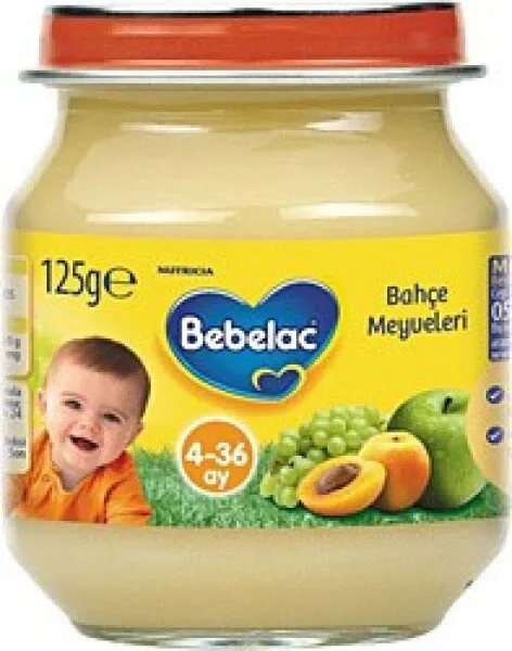 Bebelac Bahçe Meyveleri 125 gr Kavanoz Mama