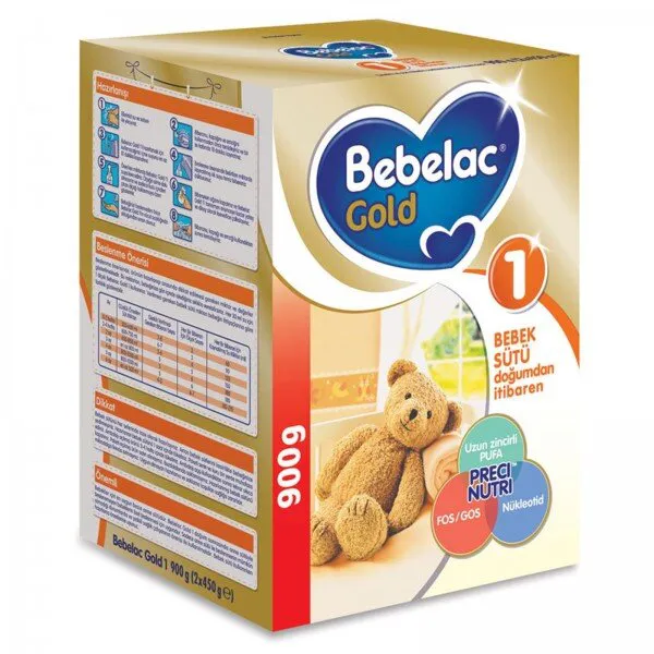 Bebelac Gold 1 Numara 900 gr 900 gr Bebek Sütü