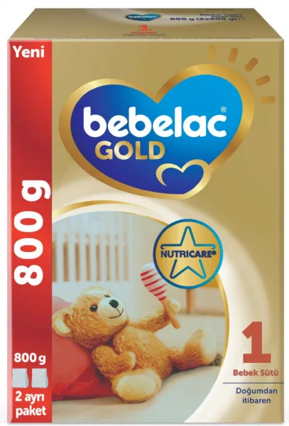 Bebelac Gold 1 Numara 800 gr 800 gr Bebek Sütü