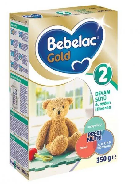 Bebelac Gold 2 Numara 350 gr 350 gr Devam Sütü