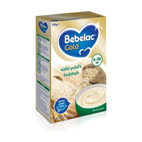 Bebelac Gold Sütlü Pirinçli 250 gr 250 gr Kaşık Mama