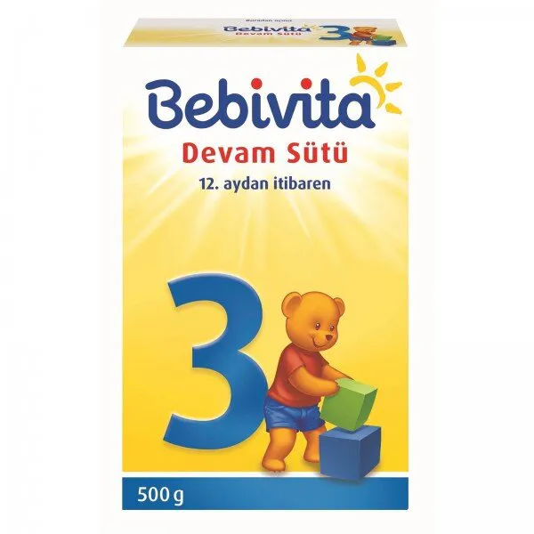 Bebivita 3 Numara 500 gr Devam Sütü