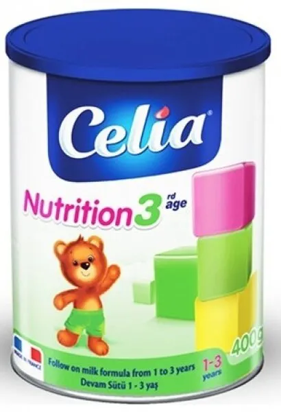 Celia Nutrition 3 400 gr Devam Sütü