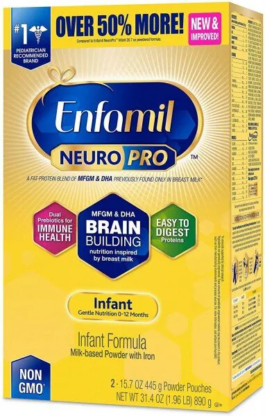 Enfamil Neuro Pro Milk-based Powder With Iron Infant Formula 890 gr Bebek Sütü