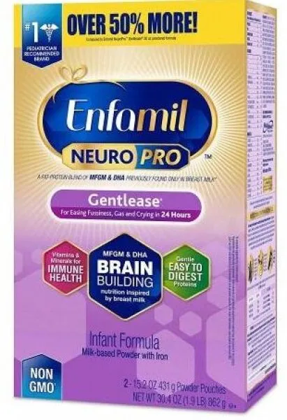 Enfamil NeuroPro Gentlease Baby Formula Gentle Milk Powder Refill 862 gr Bebek Sütü