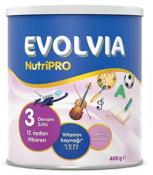 Evolvia 3 400 gr 400 gr Devam Sütü