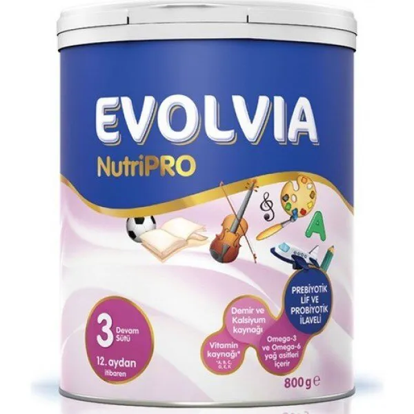 Evolvia NutriPRO 3 Numara 800 gr 800 gr Devam Sütü