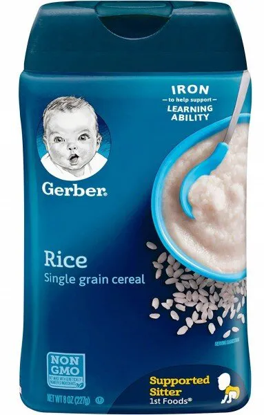 Gerber Baby Cereal Rice 8 oz 227 gr 227 gr Kaşık Mama