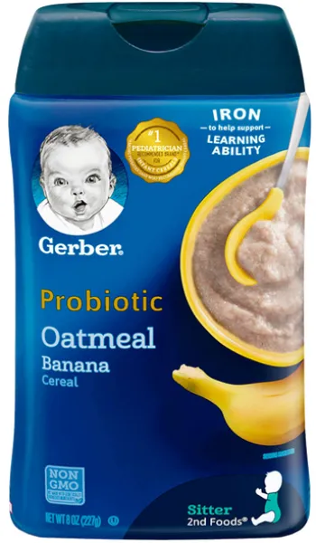 Gerber Baby Oatmeal Banana 227 gr Kaşık Mama