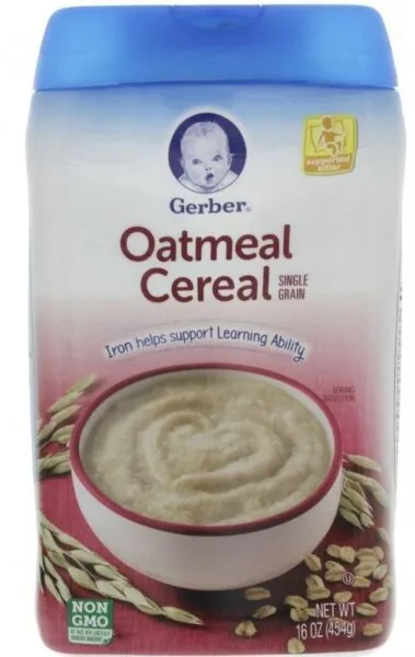 Gerber Baby Oatmeal Single Grain Cereal 454 gr Kaşık Mama