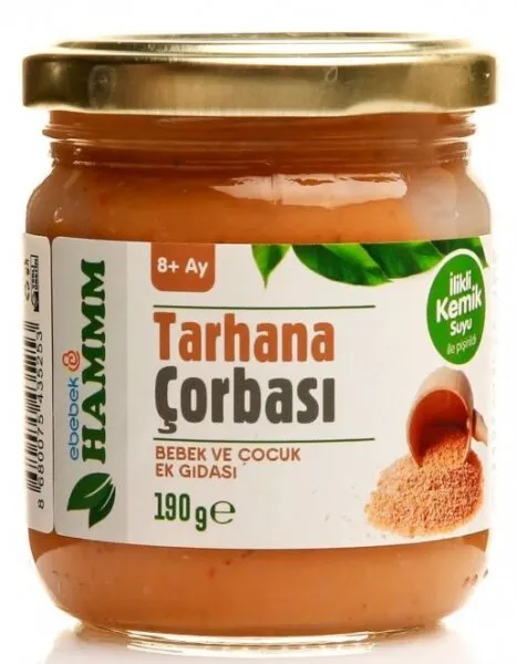 Hammm Kemik Sulu Tarhana Çorbası 190 gr Kavanoz Mama