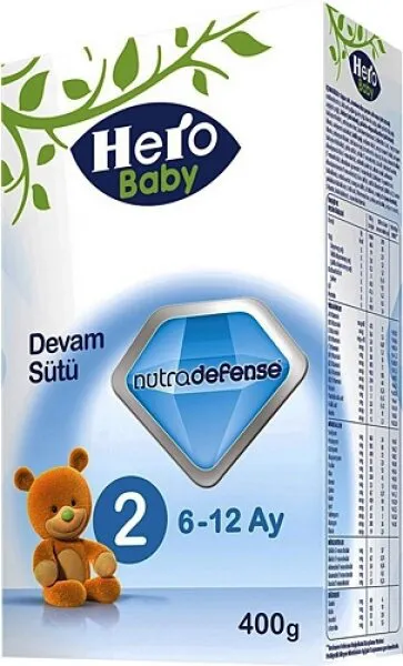 Hero Baby Nutradefense 2 400 gr 400 gr Devam Sütü