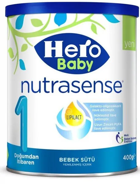 Hero Baby Nutrasense 1 400 gr 400 gr Bebek Sütü