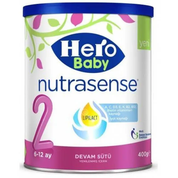 Hero Baby Nutrasense 2 400 gr 400 gr Devam Sütü