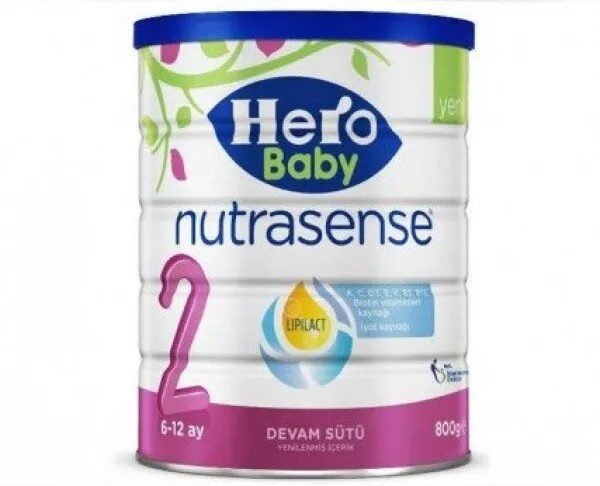 Hero Baby Nutrasense 2 800 gr 800 gr Devam Sütü