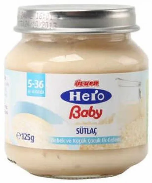 Hero Baby Sütlaç 125 gr 125 gr Kavanoz Mama