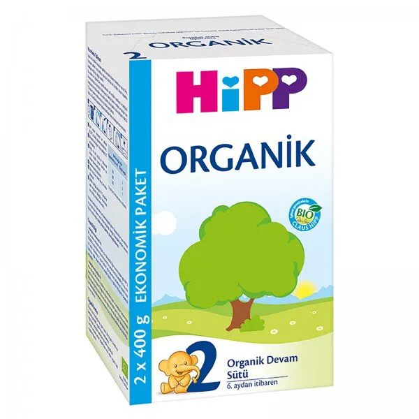 Hipp 2 Organik 800 gr 800 gr Devam Sütü