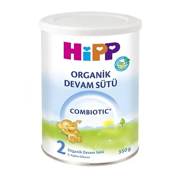 Hipp 2 Organik Combiotic 350 gr Devam Sütü