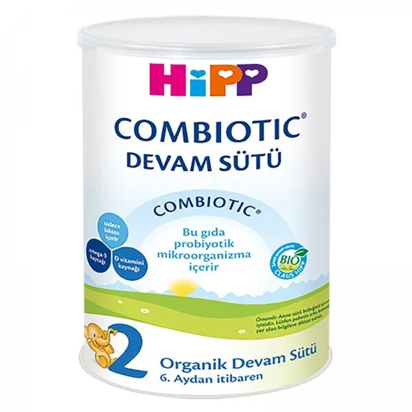 Hipp 2 Organik Combiotic 800 gr Devam Sütü