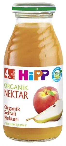Hipp Organik Şeftali Nektarı 200 ml Gıda Takviyesi
