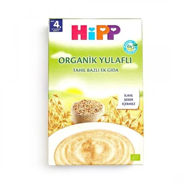 Hipp Organik Yulaflı Tahıl Bazlı 200 gr Kaşık Mama