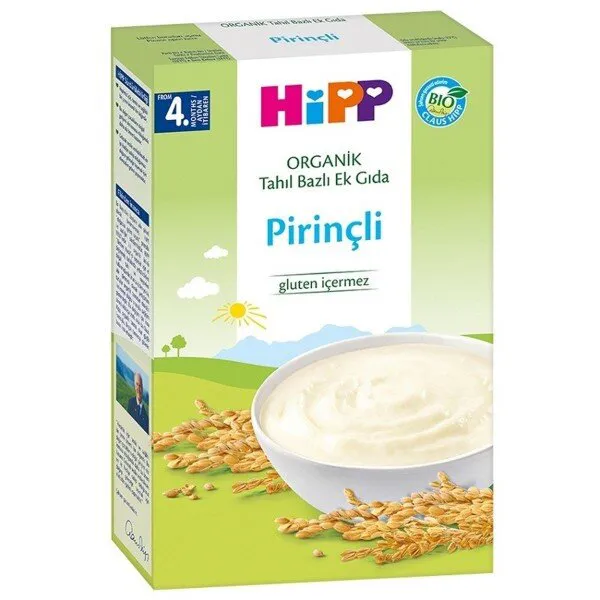 Hipp Organik Pirinçli 200 gr Kaşık Mama