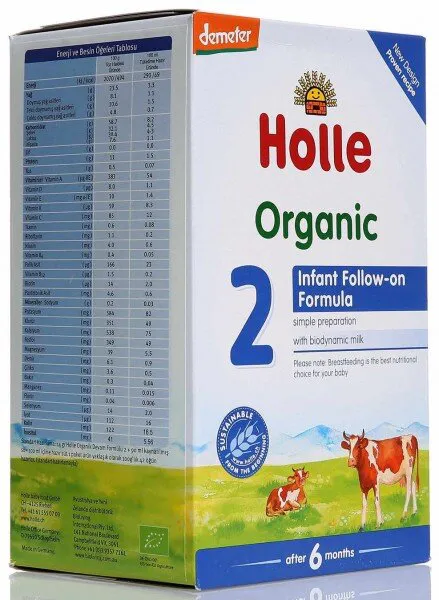 Holle 2 Organik 600 gr Bebek Sütü