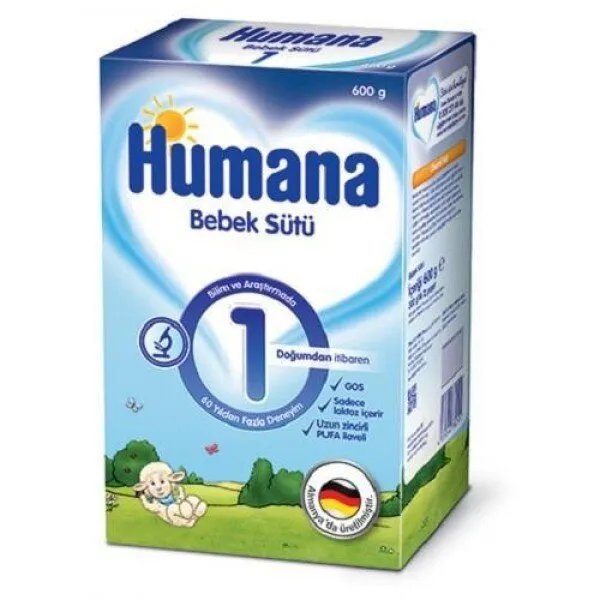 Humana 1 600 gr Bebek Sütü