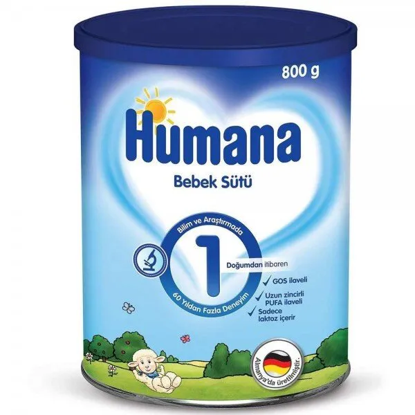 Humana 1 800 gr Bebek Sütü