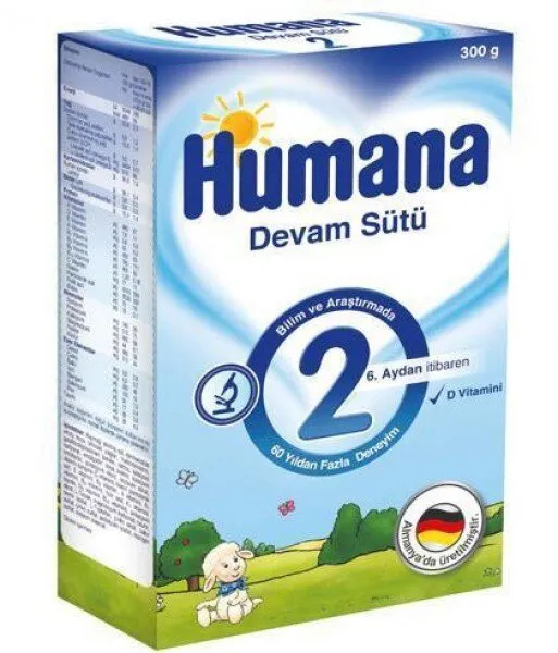Humana 2 300 gr Devam Sütü