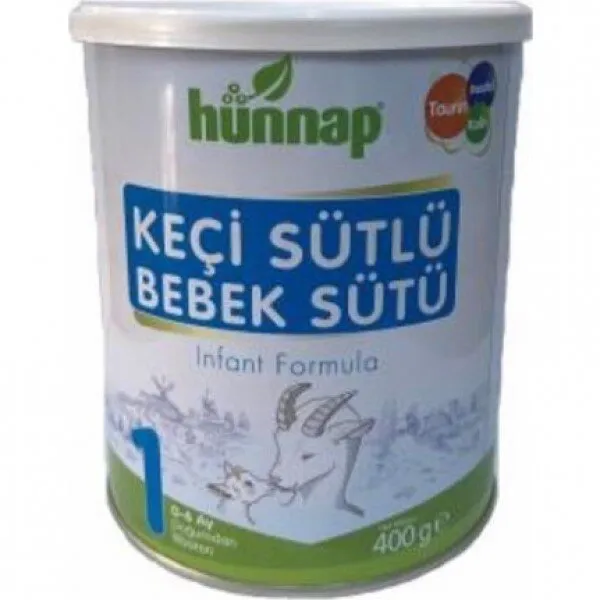 Hünnap 1 Numara Keçi Sütlü Bebek Sütü 400 gr 1 numara Bebek Sütü