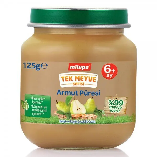 Milupa Armut Püresi 125 gr Kavanoz Mama